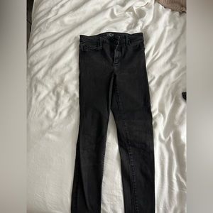 Abercrombie simone high rise super skinny size 4
